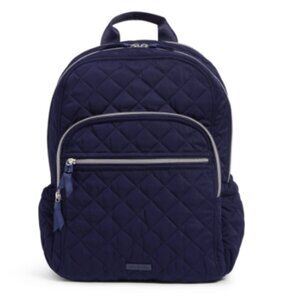 Vera Bradley Campus Backpack in Performance Twill Classic Navy